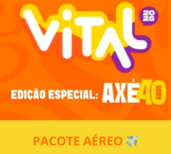 VITAL - PACOTE AEREO